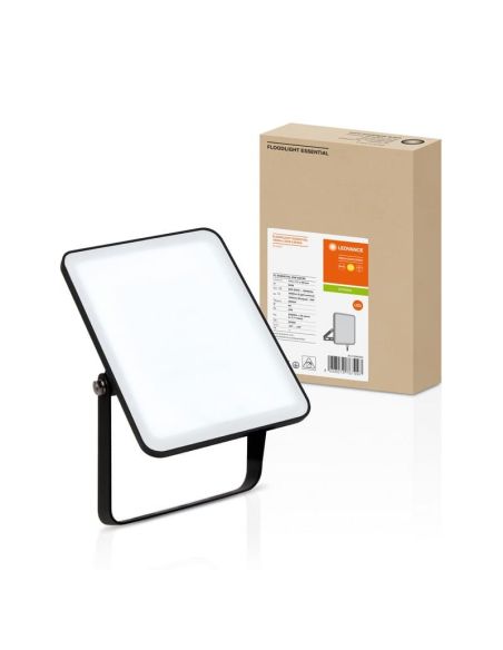 Proyector LED 20W Exterior Negro Gama ESSENTIAL 3000K/4000k/6500K IP65 | LeonLeds