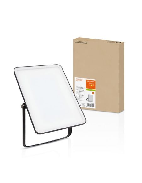 Foco LED 50W Preto gama ESSENTIAL 3000K/4000k/6500K IP65 para exteriores | LeonLeds