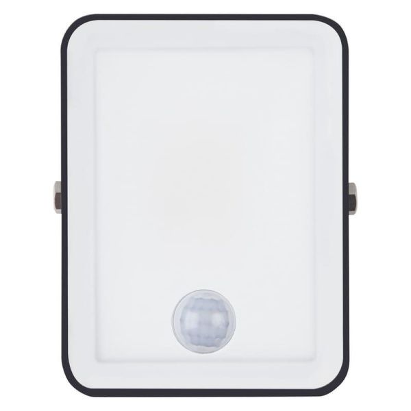 Proyector LED 10W Con Sensor Negro Gama ESSENTIAL 3000K/4000k/6500K IP65 para Exterior | LeonLeds