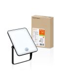 Projecteur LED extérieur 20W avec capteur noir Gamme ESSENTIELLE 3000K/4000k/6500K IP65 | LéonLeds