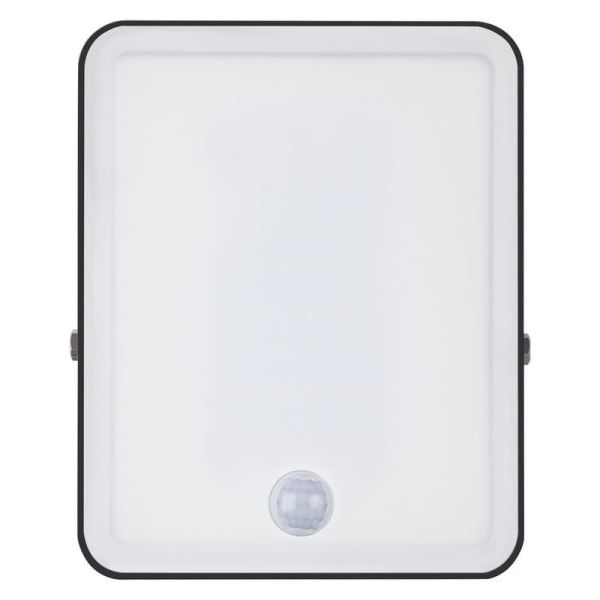 Projetor LED Exterior Com Sensor 30W Preto Gama ESSENCIAL 3000K/4000k/6500K IP65 | LeonLeds