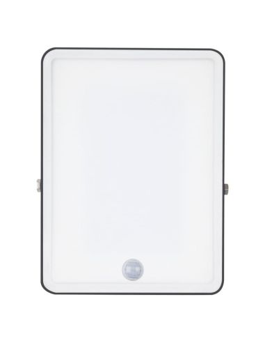 Proyector LED Con Sensor 50W Negro Gama ESSENTIAL 3000K/4000k/6500K IP65 Uso Exterior | LeonLeds