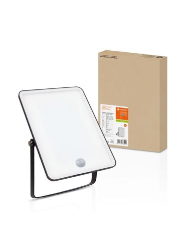 Proyector LED Con Sensor 50W Negro Gama ESSENTIAL 3000K/4000k/6500K IP65 Uso Exterior | LeonLeds