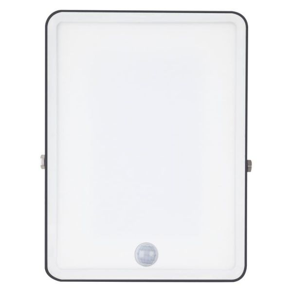 Proyector LED Con Sensor 50W Negro Gama ESSENTIAL 3000K/4000k/6500K IP65 Uso Exterior | LeonLeds