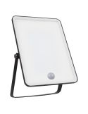 Proyector LED Con Sensor 50W Negro Gama ESSENTIAL 3000K/4000k/6500K IP65 Uso Exterior | LeonLeds