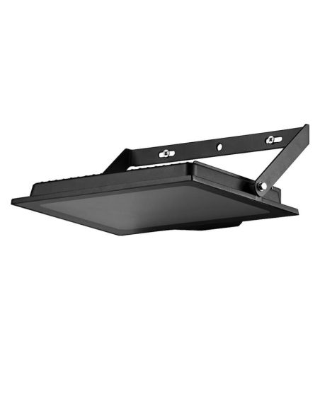 Projetor LED Exterior 100W Preto Muito Potente 10.000lm Gama ESSENCIAL 4000K IP65 | LeonLeds