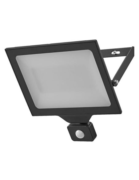 Projecteur LED 150W Très Puissant 15 000lm Avec Capteur Noir Gamme ESSENTIEL 4000K IP44 | LéonLeds