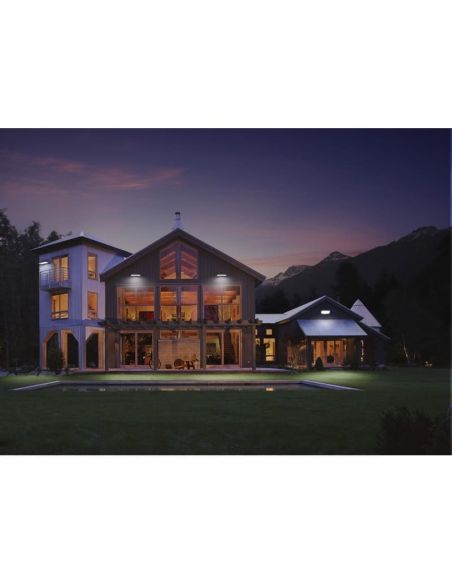 Projetor LED 30W Com Plug Preto Faixa ESSENCIAL 4000K IP65 2700lm | LeonLeds