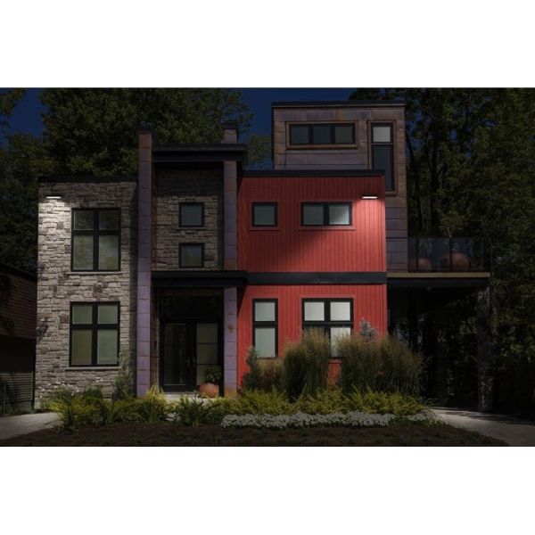 Proyector LED 20W Con Sensor 1800lm Negro Gama ESSENTIAL 4000K Con Enchufe IP65 | LeonLeds