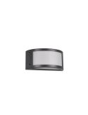 Arandela LED para exterior KENDAL ↔25cm 1400lm 3000K IP54 Preto | LeonLeds
