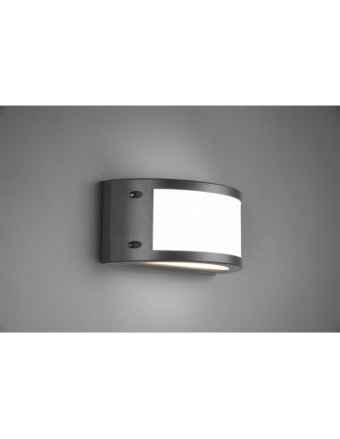 Aplique exterior LED KENDAL ↔25cm 1400lm 3000K IP54 Negro | LeonLeds