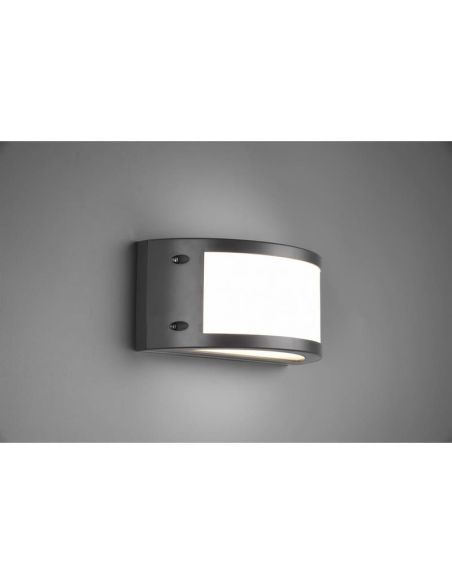 Arandela LED para exterior KENDAL ↔25cm 1400lm 3000K IP54 Preto | LeonLeds