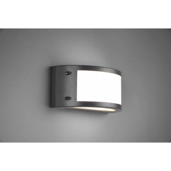 Applique d'extérieur LED KENDAL ↔25cm 1400lm 3000K IP54 Noir | LéonLeds
