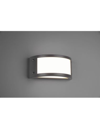 Applique d'extérieur LED KENDAL ↔25cm 1400lm 3000K IP54 Noir | LéonLeds