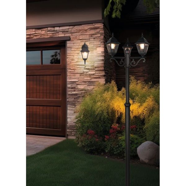 Aplique de Pared Estilo Farolillo Clásico LIVENZA Soporte| LeonLeds