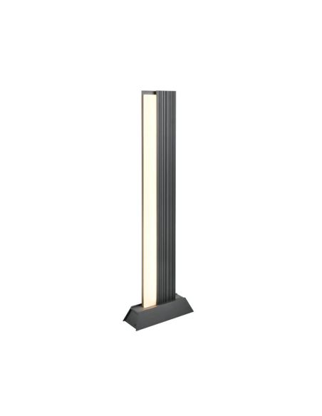 Poste para Exterior LED Minimalista MARIZA ↕100cm 3000K IP65 | LeonLeds