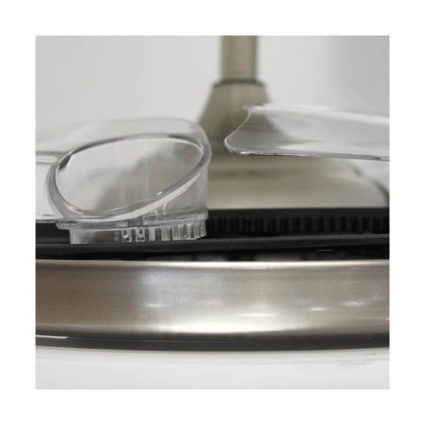 Ventilador LED com pás retráteis ANETO Níquel 72W 7920Lm CCT