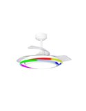 Ventilador de Techo LED ANTILA MINI RGB Blanco 45W 4500Lm CCT Dim