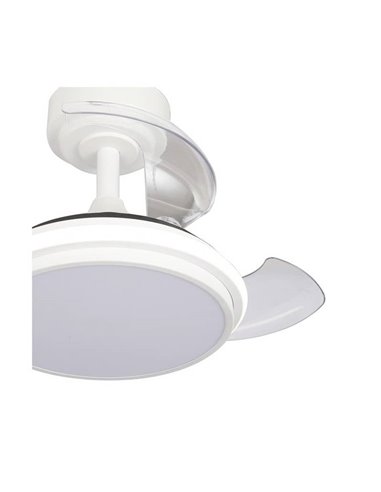 Ventilador de Techo LED ANTILA Mini XS Blanco 35W 3000Lm CCT