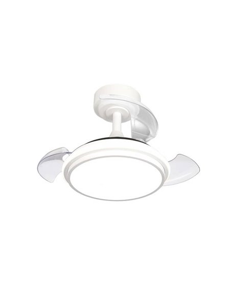 Ventilateur de plafond LED ANTILA Mini XS blanc 35W 3000Lm CCT