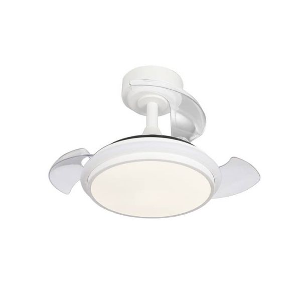 Ventilateur de plafond LED ANTILA Mini XS blanc 35W 3000Lm CCT