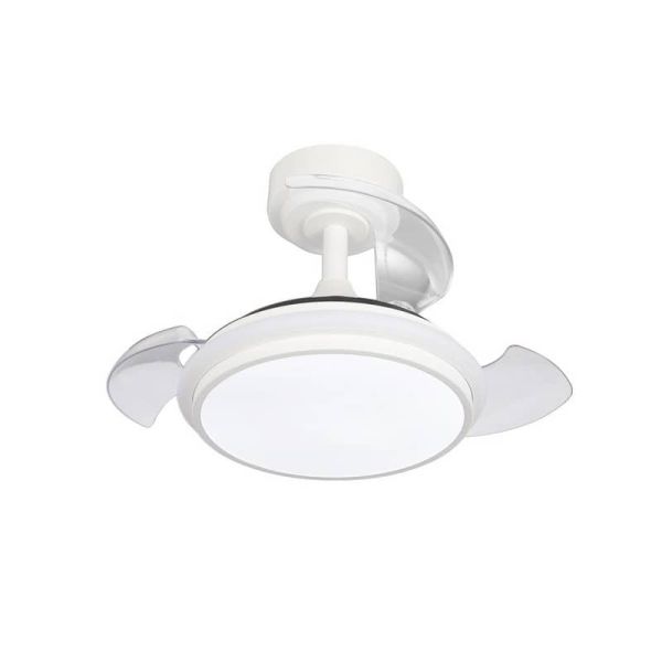 Ventilateur de plafond LED ANTILA Mini XS blanc 35W 3000Lm CCT