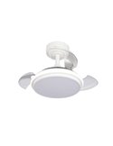 Ventilateur de plafond LED ANTILA Mini XS blanc 35W 3000Lm CCT