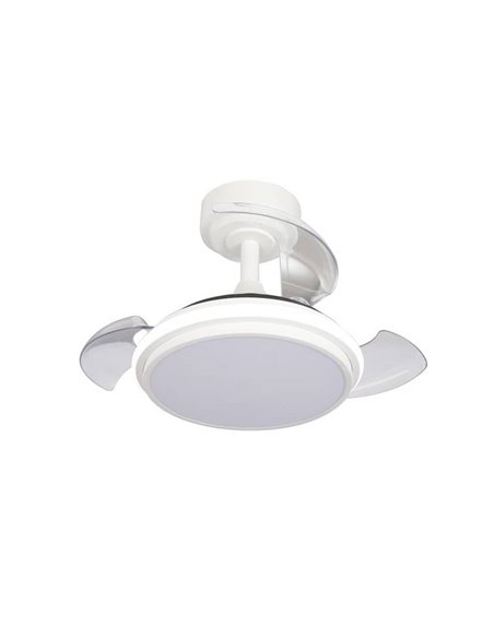 Ventilador de Techo LED ANTILA Mini XS Blanco 35W 3000Lm CCT