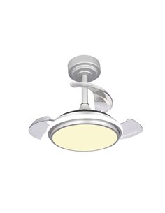 Ventilador LED ANTILA Mini XS Gris 35W 3000Lm CCT