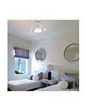Ventilador LED ANTILA Mini XS Gris 35W 3000Lm CCT