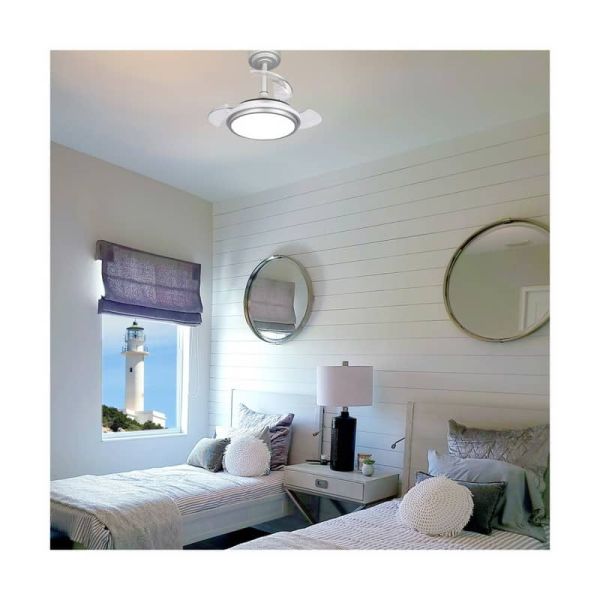 ANTILA Mini XS Ventilador LED Cinza 35W 3000Lm CCT