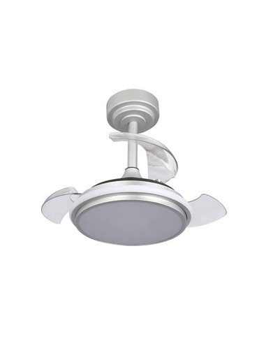 Ventilateur LED ANTILA Mini XS Gris 35W 3000Lm CCT