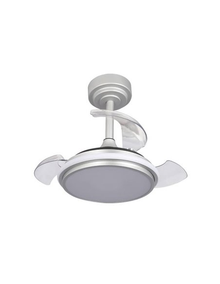 Ventilateur LED ANTILA Mini XS Gris 35W 3000Lm CCT