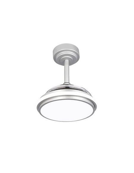 Ventilador LED ANTILA Mini XS Gris 35W 3000Lm CCT