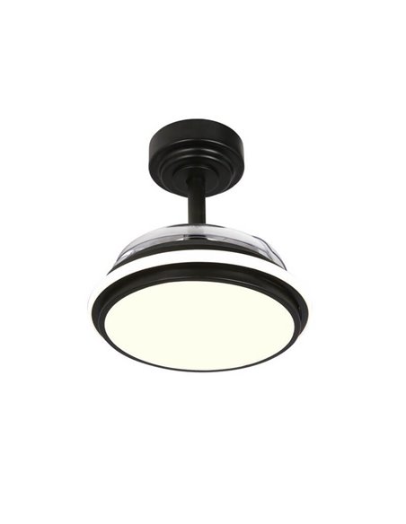 Ventilador LED ANTILA Mini XS Negro 35W 3000Lm CCT
