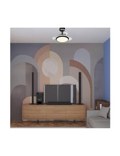 Ventilador LED ANTILA Mini XS Negro 35W 3000Lm CCT 2