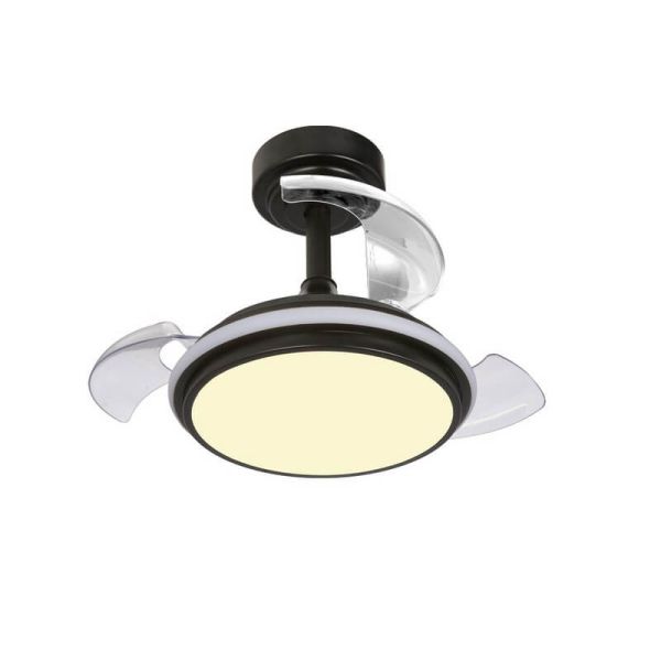 Ventilador LED ANTILA Mini XS Negro 35W 3000Lm CCT
