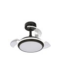 Ventilador LED ANTILA Mini XS Negro 35W 3000Lm CCT