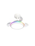 Ventilateur LED ANTILA Mini XS RGB Blanc 40W 3500Lm CCT Dim