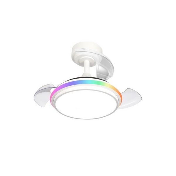Ventilador LED ANTILA Mini XS RGB Blanco 40W 3500Lm CCT Dim