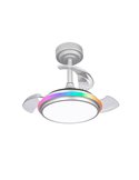 Ventilador de Techo LED ANTILA Mini XS RGB Gris 40W 3500Lm CCT Dim