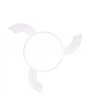 Ventilador DC ARECA blanco Led 48W CCT