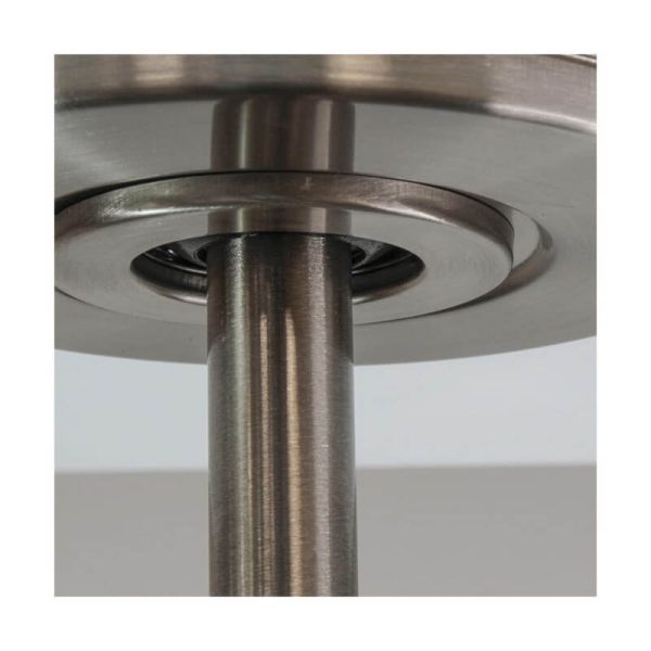 Ventilador DC ARECA níquel LED 45W 3500Lm CCT