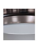 Ventilador DC ARECA níquel LED 45W 3500Lm CCT