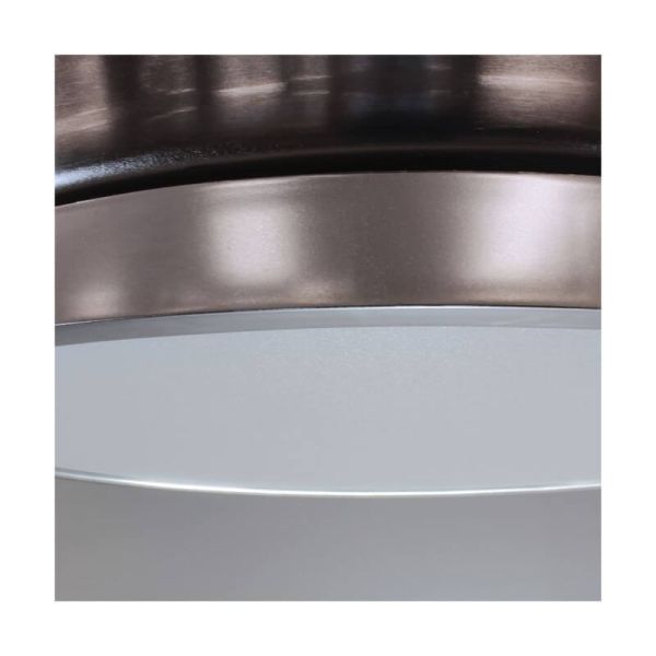 Ventilador DC ARECA níquel LED 45W 3500Lm CCT
