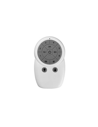 Ventilador DC ARECA níquel LED 45W 3500Lm CCT