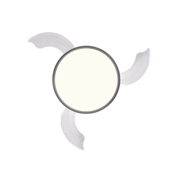 Ventilateur DC ARECA nickel LED 45W 3500Lm CCT