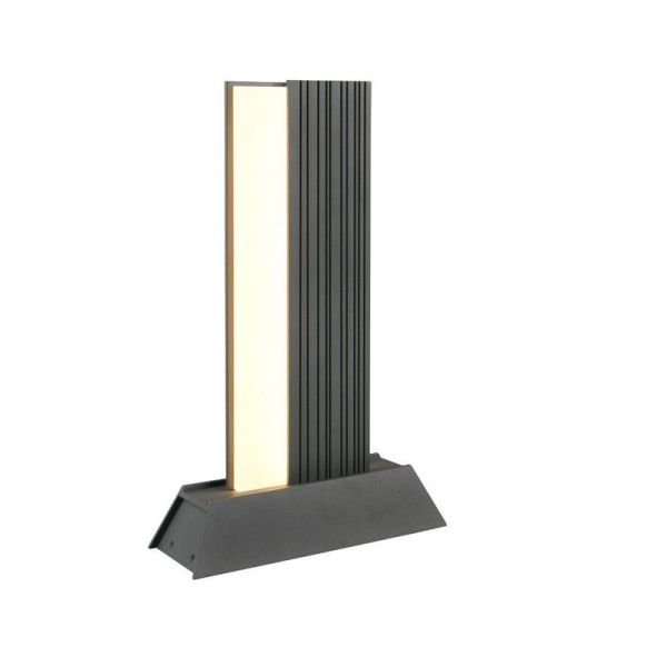 Farol exterior LED simples MARIZA ↕50cm 11W 3000K IP65 | LeonLeds