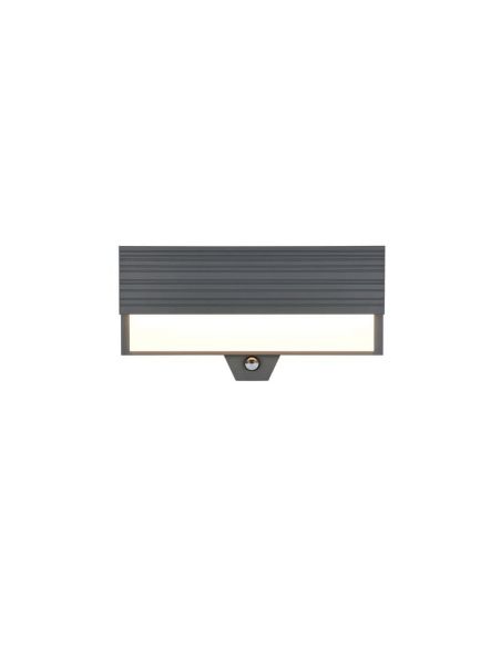 MARIZA Aplique LED para exterior com sensor de movimento ↔40cm 10W IP44 | LeonLeds