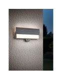 Aplique Exterior LED MARIZA Sensor Movimiento ↔40cm 10W IP44 | LeonLeds